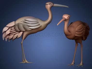 3D model Stork (STL)